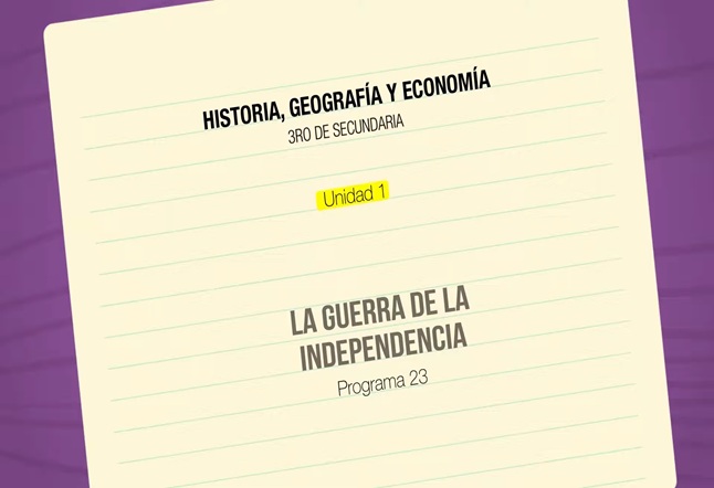 Capítulo N° 23 - La Guerra de la Independencia del Perú